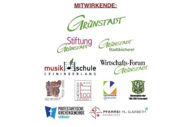 Logos der Mitwirkenden am Stadtjubiläum