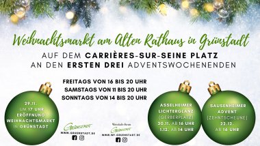 Flyer Weihnachtsmarkt