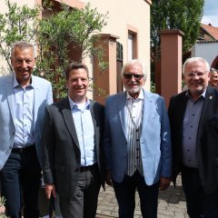 Klaus Wagner, Frank Rüttger, Ernst-Uwe Bernard und  Hans-Ulrich Ihlenfeld