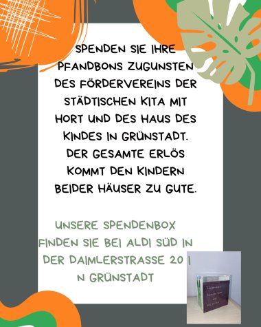 Auschnitt des Flyers mit Infos